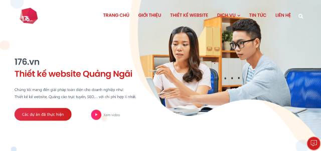 Thiết kế website tại Quảng Ngãi - 176.vn