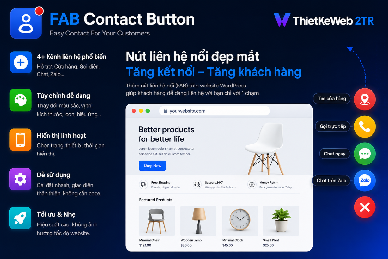 FAB Contact Button